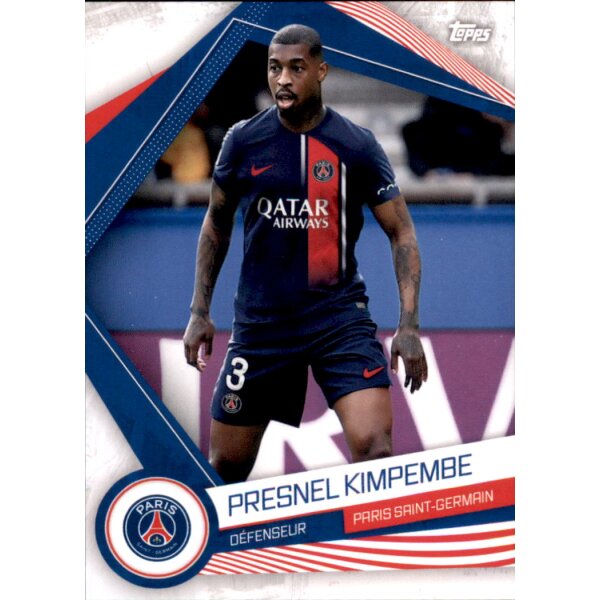 PSG-7 Presnel Kimpembe - Base Set - Paris Saint Germain Fan Set 2023/2024