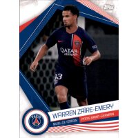 PSG-9 Warren Zaïre-Emery - Base Set - Paris Saint...