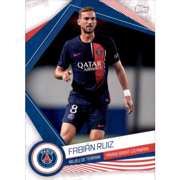 PSG-10 Fabián Ruiz - Base Set - Paris Saint Germain Fan Set 2023/2024