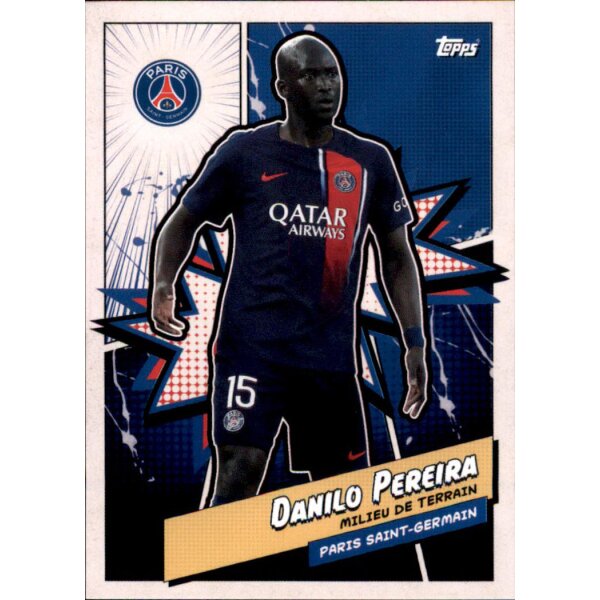 PSGH-02 Danilo Pereira - Heroes - Paris Saint Germain Fan Set 2023/2024