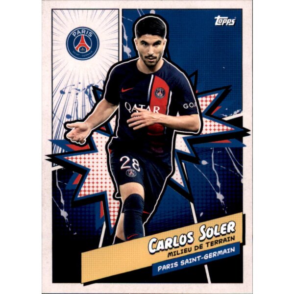 PSGH-08 Carlos Soler - Heroes - Paris Saint Germain Fan Set 2023/2024