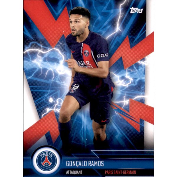 PSGS-02 Gonçalo Ramos - Super Electric - Paris Saint Germain Fan Set 2023/2024