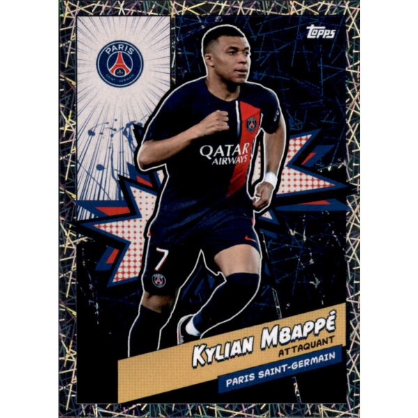 PSGH-06 Kylian Mbappé - Heroes Electro Parallel - Paris Saint Germain Fan Set 2023/2024