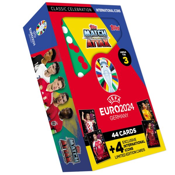 Match Attax UEFA EURO 2024 Germany - 1 Tin Box International Icons