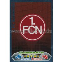 MX-253 - Clubkarte - 1. FC Nürnberg - Saison 12/13