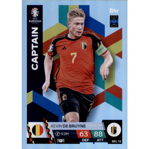 BEL 12 - Kevin De Bruyne - Captain - 2024