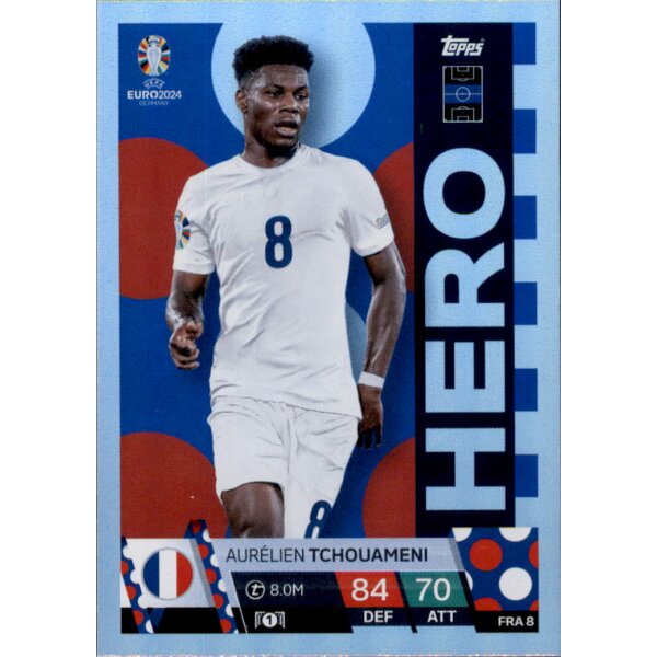 FRA 8 - Aurelien Tchouameni - Hero - 2024