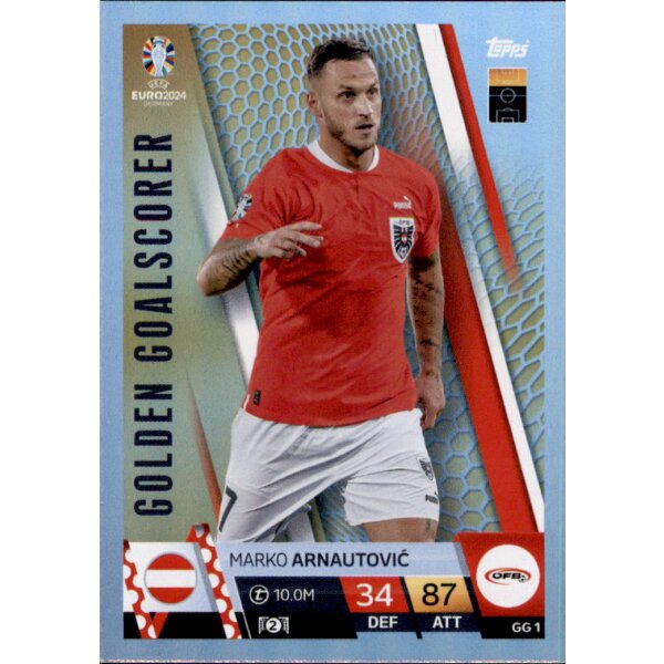 GG 1 - Marko Arnautovic - Golden Goalscorer - 2024