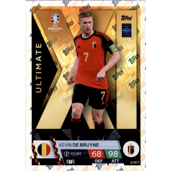 U XI 7 - Kevin De Bruyne - Ultimate XI - 2024