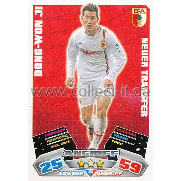 MX-381 - DONG-WON JI - FC Augsburg - Neuer Transfer - Saison 12/13