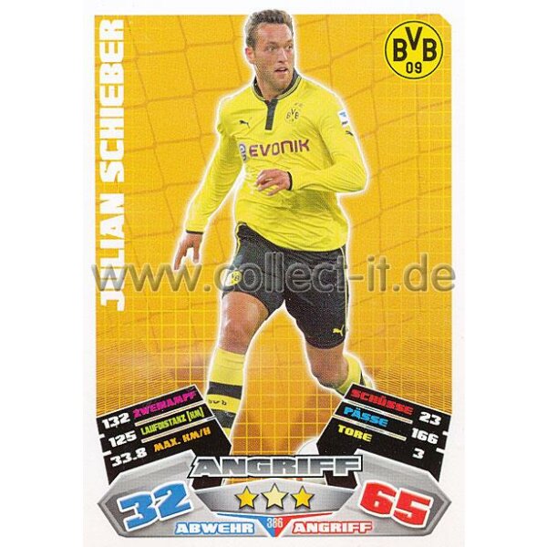 MX-386 - JULIAN SCHIEBER - Borussia Dortmund - Saison 12/13