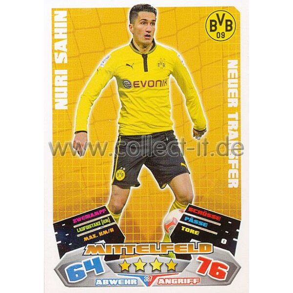 MX-387 - NURI SAHIN - Borussia Dortmund - Neuer Transfer - Saison 12/13