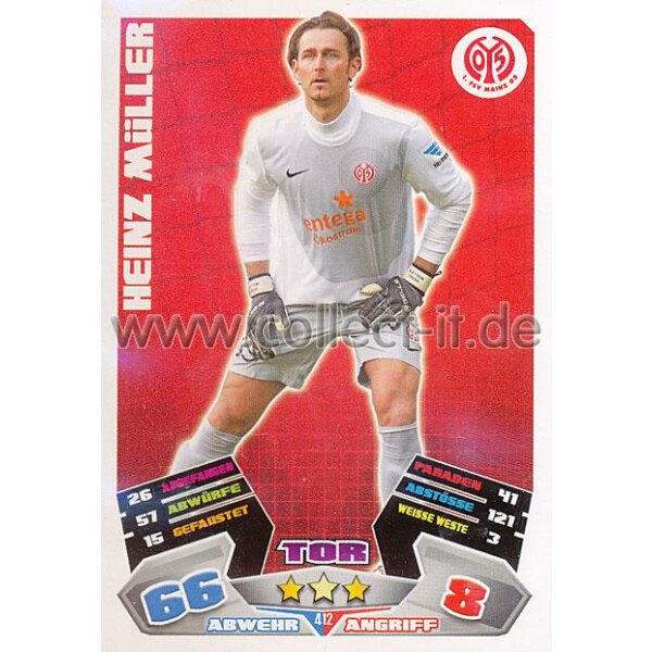 MX-412 - HEINZ MÜLLER - 1. FSV Mainz 05 - Saison 12/13