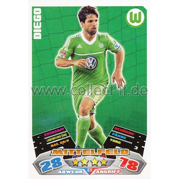 MX-431 - DIEGO - VFL Wolfsburg - Saison 12/13