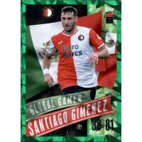 210 - Santiago Gimenez - Global Gamer - EMERALD GREEN -...