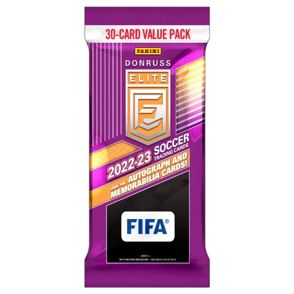 FIFA Donruss Elite 2022-2023 Trading Cards - 1 Fat Pack