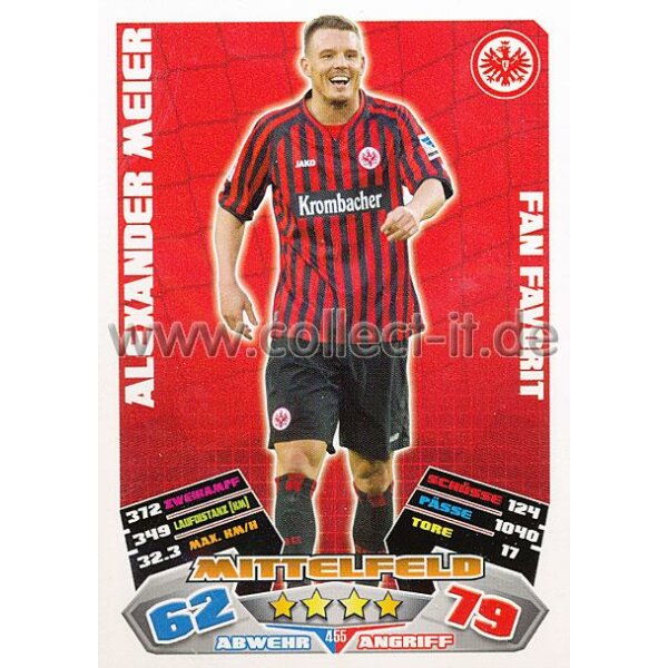 MX-455 - ALEXANDER MAIER - Eintracht Frankfurt - Fan Favorit - Saison 12/13