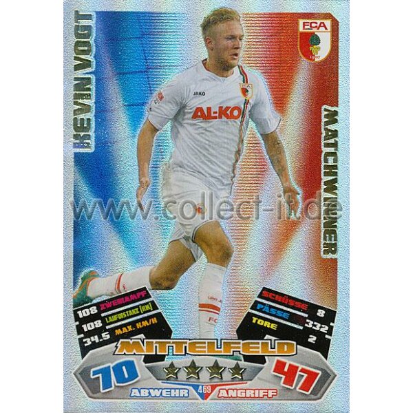 MX-469 - KEVIN VOGT - FC Augsburg - Matchwinner - Saison 12/13