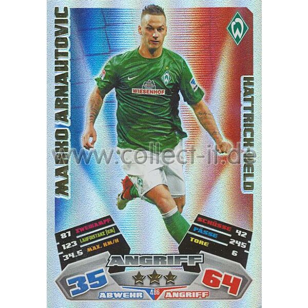 MX-486 - MARKO ARNAUTOVIC - SV Werder Bremen - Hattrick-Held - Saison 12/13