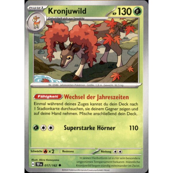 017/162 - Kronjuwild - Uncommon - TEF Gewalten der Zeit