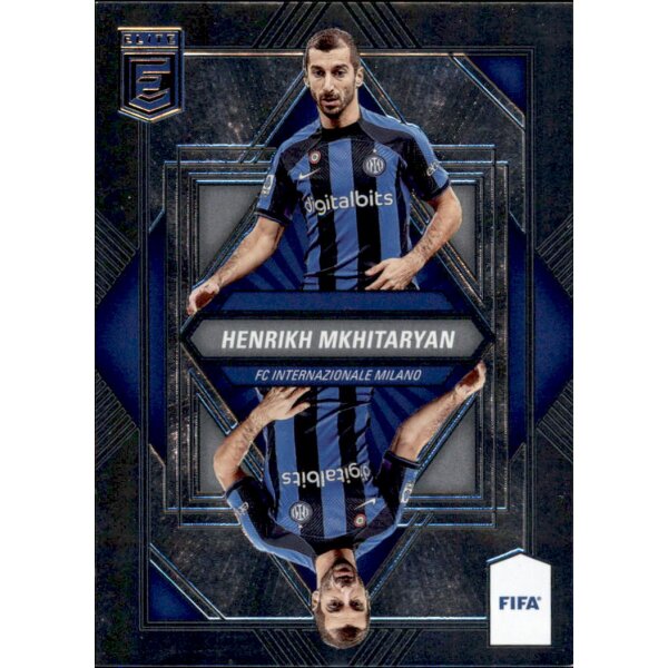 Karte 13 Henrikh Mkhitaryan (FC Internazionale Milano) - Panini  Donruss Elite Fifa 2022-23 - Elite Deck