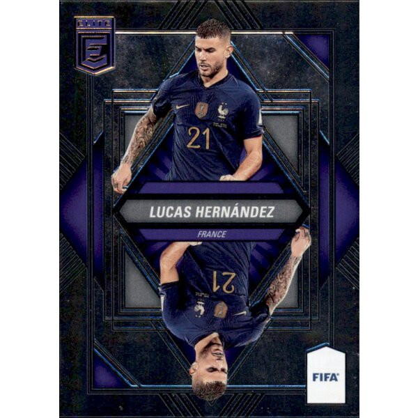 Karte 16 Lucas Hernandez (France) - Panini  Donruss Elite Fifa 2022-23 - Elite Deck