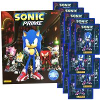 Sonic Prime - 2024 - Sammelsticker - 1 Sammelalbum + 20...