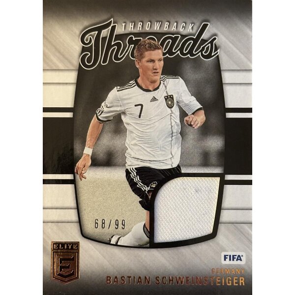 Bastian Schweinsteiger Jersey Throwback Threads /99 - Panini Donruss Elite Fifa 22/23