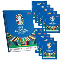 UEFA EURO 2024 Germany - Sammelsticker - 1 Hardcover...