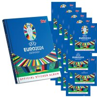 UEFA EURO 2024 Germany - Sammelsticker - 1 Hardcover...