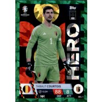 BEL 1 - Thibaut Courtois - Hero - GREEN EMERALD - 2024