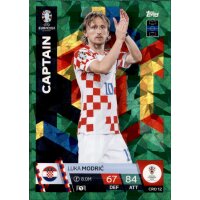 CRO 12 - Luka Modric - Captain - GREEN EMERALD - 2024