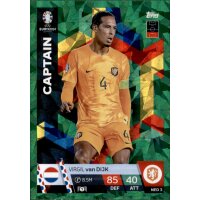 NED 3 - Virgil van Dijk - Captain - GREEN EMERALD - 2024