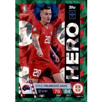 SRB 11 - Sergej Milinkovic-Savic - Hero - GREEN EMERALD -...