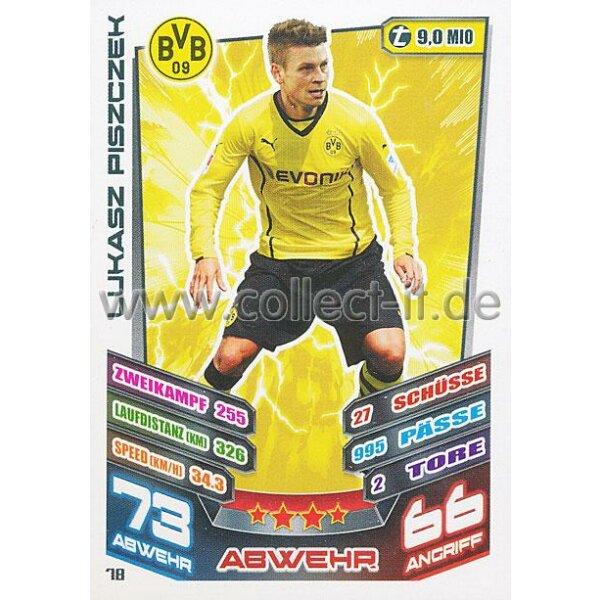 MX-078 - Lukasz Piszczek - Saison 13/14