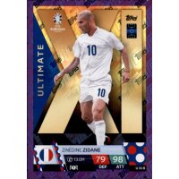 U XI 8 - Zinedine Zidane - Ultimate XI - PURPLE SAPPHIRE...