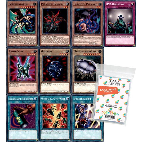 Yugioh - Weevil Underwood BUNDLE - Deutsch