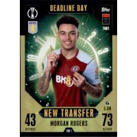 TDD 1 - Morgan Rogers - Deadline Day New Transfer -...