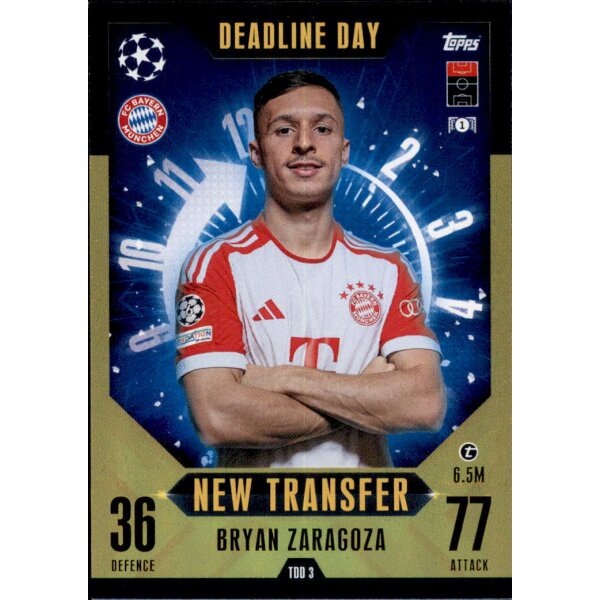 TDD 3 - Bryan Zaragoza - Deadline Day New Transfer - 2023/2024