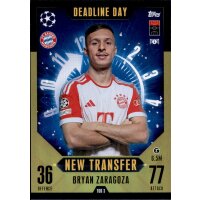 TDD 3 - Bryan Zaragoza - Deadline Day New Transfer -...