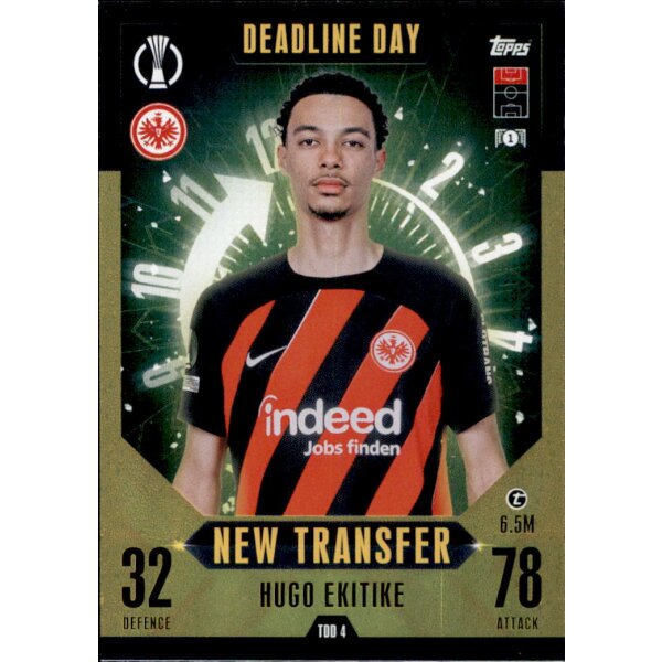 TDD 4 - Hugo Ekitike - Deadline Day New Transfer - 2023/2024