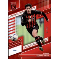 Karte 4 Sandro Tonali (AC Milan) - Panini  Donruss Elite...