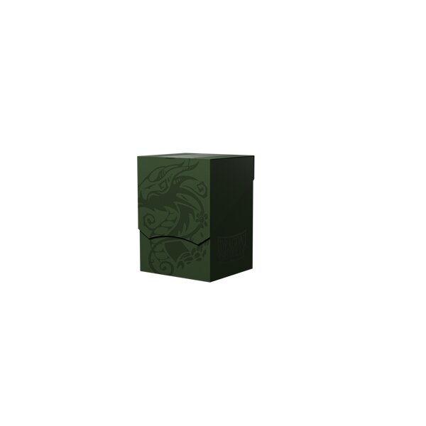 Dragon Shield - Deck Shell - 100 Cards Deckbox - Forest Green