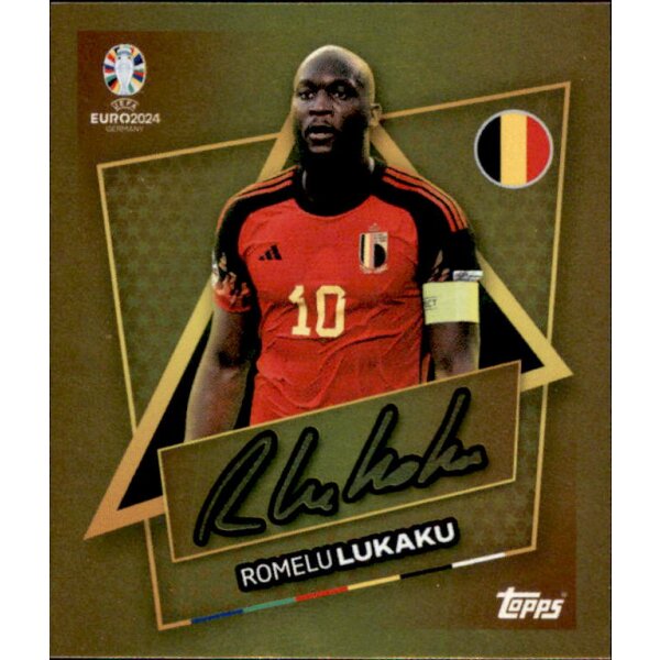 BEL SP - Romelu Lukaku - Star Player - Gold Signiture - 2024