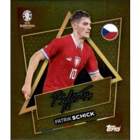 CZE SP - Patrik Schick - Star Player - Gold Signiture - 2024