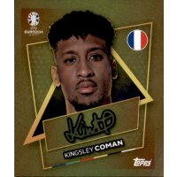 FRA SP - Kingsley Coman - Star Player - Gold Signiture -...