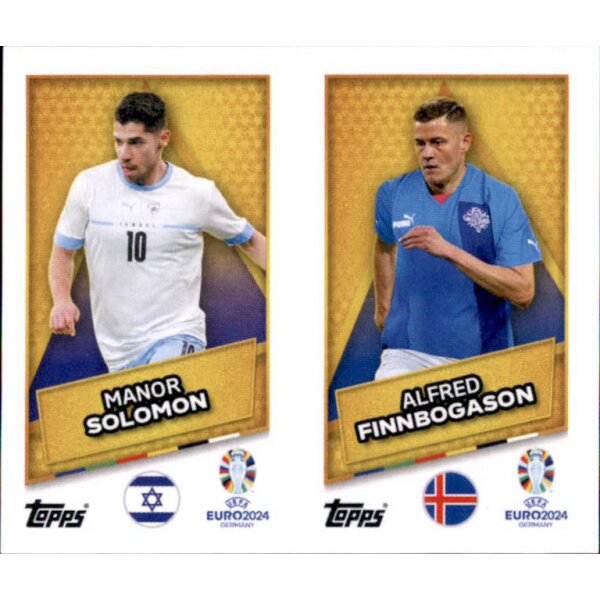 SP ICE+ISR - Alfred Finnbogason/Manor Solomon - Star Player - Gold Signiture - 2024