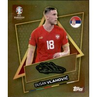 SRB SP - Dusan Vlahovic - Star Player - Gold Signiture -...