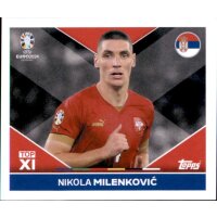 SRB TOP 1 - Nikola Milenkovic - Top XI - 2024