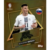 SVN SP - Benjamin Sesko - Star Player - Gold Signiture -...